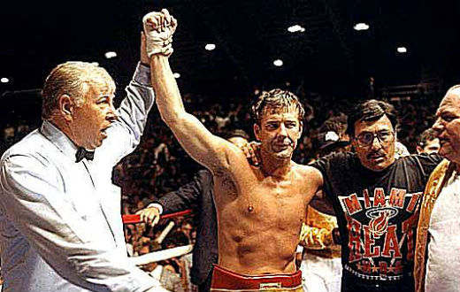 Mikey Rourke a Mosca  sul ring