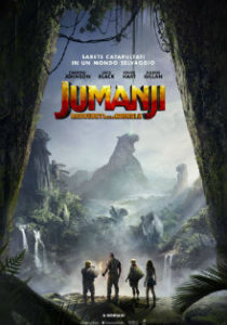 Jumanji benvenuti nella giungla - poster - dreamingcinema