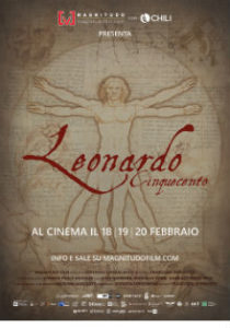 locandina-poster-leonardo cinquecento-dreamingcinema